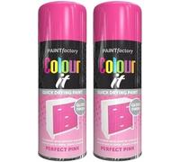 VARNOX All Purpose Pink Gloss Spray Paint 250ml - Quick Drying, High-Coverage Aerosol for Interior & Exterior Use on Metal, Plastic & Wood, Durable Smooth Finish (2PCS)