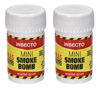 VARNOX, Insecto Mini Smoke Bomb 3.5g; Fast Acting Insect Killer Fogger for Fleas, Bed Bugs, Flies, Moths, Ants & Crawling Insects; Indoor Pest Control Smoke Bomb (2PCS)