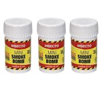 VARNOX, Insecto Mini Smoke Bomb 3.5g; Fast Acting Insect Killer Fogger for Fleas, Bed Bugs, Flies, Moths, Ants & Crawling Insects; Indoor Pest Control Smoke Bomb (3PCS)
