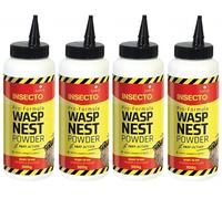 VARNOX, Insecto Pro-Formula Wasp Nest Powder 300g - Fast-Action Wasp, Hornet & Nest Killer, Ready to Use Indoors & Outdoors (4PCS)