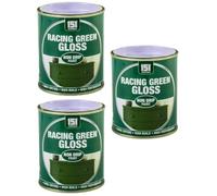 VARNOX, Racing Green Gloss Non-Drip Paint 300ml - Hard-Drying, High-Performance Gloss with Durable Hard-Build Formula - Ideal for Wood, Metal & Concrete - Interior & Exterior Use (3PCS)