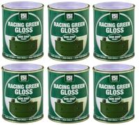 VARNOX, Racing Green Gloss Non-Drip Paint 300ml - Hard-Drying, High-Performance Gloss with Durable Hard-Build Formula - Ideal for Wood, Metal & Concrete - Interior & Exterior Use (6PCS)
