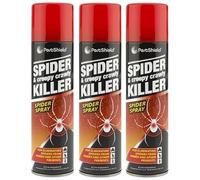 VARNOX, Spider & Creepy Crawly Killer Spray 200ml - Fast Acting Spider Insect Spray for Homes, Garages & Indoor Areas, Long Lasting Control Aerosol (3PCS)