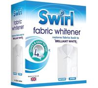 VARNOX, Swirl Fabric Whitener 4 x 30g Sachets - Laundry Whitener for Whites & Light Fabrics - Restores Dull, Grey & Discoloured Clothing Back to Brilliant White - Made in UK (1PCS)