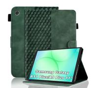 Varohix Case for Samsung Galaxy Tab A11 Plus/A9 Plus 11"(SM-X210/X216/X218) Multi-Angle Viewing Protective,Magnetic PU Leather Folio Adjustable Stand Shell Foldable Card Holder, Woman Man,Green