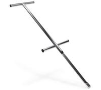 Varomorus Soil Sampler Probe 36" Stainless Steel Tubular T-Style Handle with Footsteps.