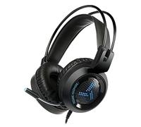 Varr Gaming Colourful Breathing Headset VH8020 USB 2 x 3.5 Jack Black [45552]