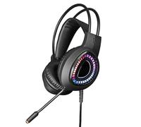 Varr Gaming RGB Headset HI-FI Stereo Microphone VH8010 USB 7.1 Black