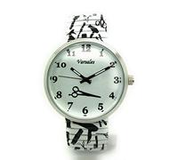 Varsales Job Work Occupation Passion Hobby Talent Hearts Religious Theme Women's Novelty Elegant Stretch Elastic Band Analog Quartz Fashion Watch, Hair Dresser Style 1