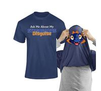 Varsany Adults Spy Stegosaurus Merch: Funny Top, Stegosaurus Tshirt Mens Funny Tshirt, Disguise T Shirt Boys Great For All Gift Giving Occasions