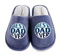 Varsany Best Dad Slippers: Mens Novelty Father Slippers Men - Birthday Gifts for Daddy & Daddy Gifts Best Dad 3