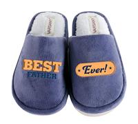 Varsany Best Dad Slippers: Mens Novelty Father Slippers Men - Birthday Gifts for Daddy & Daddy Gifts Best Dad 2