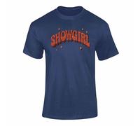 Varsany In My Showgirl Era T-Shirt - Retro Sparkle Disco Top for Women Girls Teens Navy M show girl 04