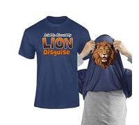 Varsany Kids Spy Lion Merch: Funny Top, Lion Tshirt children Funny Tshirt, Disguise T Shirt Boys Great For All Gift Giving Occasions