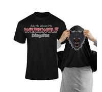 Varsany Kids Spy Werewolf Merch: Funny Top, Werewolf Tshirt children Funny Tshirt, Disguise T Shirt Boys Great For All Gift Giving Occasions