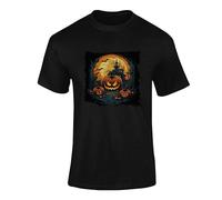 Varsany Mens Halloween T-Shirts: Customise with Spooky Designs - 100% Ringspun Cotton, Flattering Fit