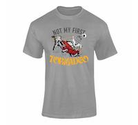 Varsany Not My First Tornado Design T-shirt For Adult, Presents For Men Women Gift tshirt Top Unisex