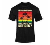 Varsany Officially Retired 1 2026 T Shirt - Funny Retirement Tee T Shirts for Men, Mens Retirement Gifts, Retired T Shirts for Men - Black Large