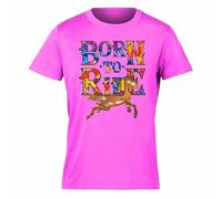 Varsany Personalised Born to Ride Clothes Horse T Shirt, Horse Gifts for Girls, Kids Horse Riding Clothes, Girls Horse Riding Clothes, Horse Riding Clothes for Kids, Horse Gift, Horse Lover Gifts