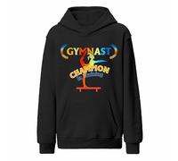 Varsany Personalised Champion Gymnastics Gifts Hoodie for Girls: Cheerleading & Gymnast Accessories, Gymnastics Stuff, Gymnast Gifts