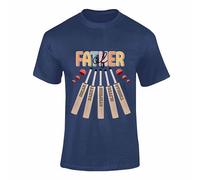 Varsany Personalised Im Their Father T Shirt: Ultimate Father's Day Gifts - Dad Tshirt Collection With Cricket Theme, Daddy Top & Best Dad Tshirt