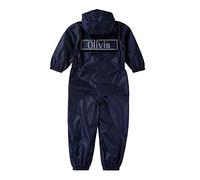 Varsany Personalised Kids Puddle suit Rain Suit Snow Suit For Kids & Toddlers - Fully Waterproof - All In One