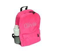 Varsany Personalised Pink Children’s Backpack Girls Boys, Rucksack Bag, Daypack, Primary School, Perfect for Back to Kids School or PE, Gifts and Travel