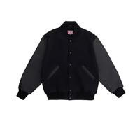 Varsity City Varsity Jacket Unisex Authentic Varsity with Leather Arms and Premium Melton Wool Body | Men's and Women’s Baseball Jacket - American Style