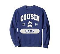 Varsity COUSIN CAMP 2026 Tribe Vibes Club Host Sleepaway Sweatshirt