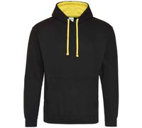 Varsity Hoodie AWDis Bright Yellow XL