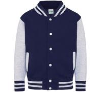 Varsity Jacket AWDis Navy 7-8 Years