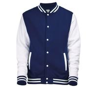 Varsity Jacket Baseball Letterman College Two Tone American Style Mens Womens