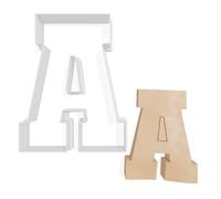 Varsity Letter A Cookie Cutter - 3 Sizes
