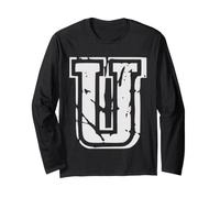 Varsity Letter U Monogram for Coach's Wife & Sports Mom Long Sleeve T-Shirt