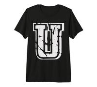 Varsity Letter U Monogram for Coach's Wife & Sports Mom Premium T-Shirt