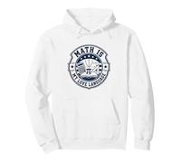 Varsity Style Math Is My Love Language Pullover Hoodie