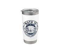 Varsity Style Math is My Love Language Stainless Steel Insulated Tumbler
