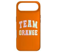 Varsity TEAM ORANGE Summer Camp Squad War Game School Spirit Case for iPhone Air