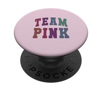Varsity TEAM PINK Summer Camp War Game Spirit Color Girls PopSockets Adhesive PopGrip