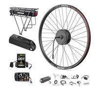 Varstrom 250W Ebike Conversion Kit 26 27.5 28 29 Inch 700C 36V Brushless Geared Rear Wheel Hub Motor Conversion Kit with Optional Ebike Battery & LCD Display & PAS Sensor
