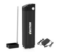 Varstrom 36V 18.2Ah Li-ion Ebike Battery with Charger Silverfish Seat Tube Folding Electric Bike Removable Battery Replacement for 200W-1000W Motor