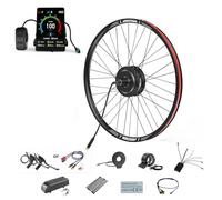 Varstrom 36V 250W Electric Bike Conversion Kit - Rear Hub Brushless Motor EBike Conversion Kit for 27.5" with Upgraded Controller, VD04 Display & PAS Sensor for MTB (No Battery)