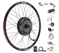 Varstrom 48V 1000W Electric Bike Conversion Kit - 27.5" Ebike Rear Wheel Hub Motor Kit with DZ40 Display - Mountain Bike Bicycle Conversion Kit for Cassette Disc Brake Brushless Gearless Motor