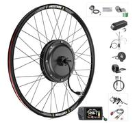 Varstrom 48V 1000W Electric Bike Conversion Kit Ebike 26" Rear Wheel Hub Motor Kit with EKD01 Display Mountain Bike Bicycle Conversion Kit For Cassette Disc Brake