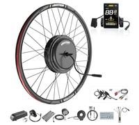 Varstrom 48V 1000W Front Hub Motor Kit, 1000W Ebike Conversion Kit 28 Inch 29 Inch 700C, Brushless Gearless Motor Electric Bike Conversion Kit with SWM58 Display For Disc Brake MTB CTB