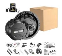 Varstrom 48V 1000W Mid Drive Ebike Conversion Kit, TSDZ16 Torque Sensor Mid Motor with SWM58 Display, Electric Bike Conversion Kit for BB68-73mm MTB CTB Tricycle (No battery)