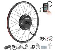 Varstrom 48V 1500W Electric Bike Conversion Kit, 27.5 Inch Rear Wheel Hub Motor Ebike Conversion Kit with Controller & VD18MT Touch Display, For Cassette Disc Brake MTB CTB