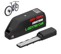 Varstrom 48V 30Ah Ebike Battery - L*/G 5000mAh Cells 1440Wh Long Range Lithium E Bike Battery with Charger for 2000W 1500W 1000W 750 500W 350W 250W Electric Bike Conversion Kits