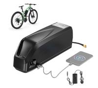 Varstrom Ebike Battery for Conversion Kit, 36V 48V 52V for BAFANG Mid Drive Kit & Wheel Hub Motor Kit, 13Ah 17.5Ah 20Ah Downtube Shark & Rear Rack Battery for Yosepower E-Bike Kit