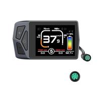 Varstrom EKD01 Display for BAFANG Mid Motor - E-Bike Display for BBS02B, HD, BBS01B Electric Bicycle Mid Motors, for E-Bike Conversion Set with UART Protocol - 5-Pin Female Connectors